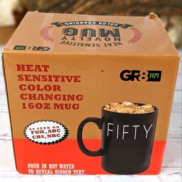 Fifty The Ultimate F Word Double-Sided Heat Sensitive Mug - 16 oz. - Picture 8 of 13